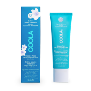 Crème solaire classique visage FPS 50 thé blanc