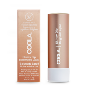 Baume à lèvres teinté bio Mineral Liplux® avec protection solaire FPS 30