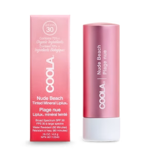 Baume à lèvres teinté bio Mineral Liplux® avec protection solaire FPS 30